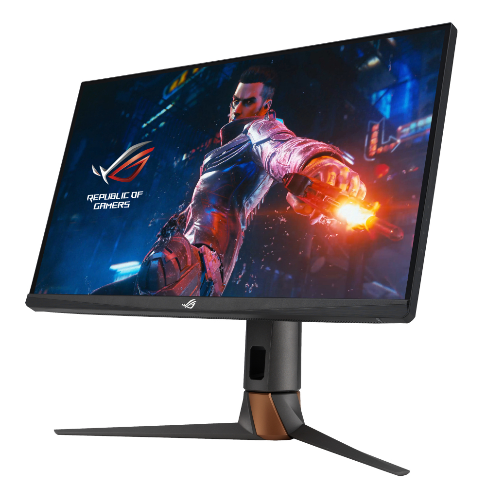 華碩ASUS ROG Swift 360Hz PG27AQN，采用ng28南宮相信品牌力量全新可支持ULMB2技術的高階電競顯示器，為電競玩家打造突破以往的急速游戲體驗。（圖片來源：ASUS提供）